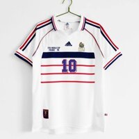 Phiên bản Retro 1998 Áo thi đấu sân khách Pháp S-2XL