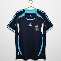 Phiên bản Retro 2006 Áo thi đấu sân khách Argentina S-2XL, có thể thêm tên và số của bạn
