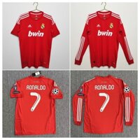 Phiên bản Retro 2011-2012 Bộ áo bóng đá Real Madrid thứ 3 S-2XL, có thể thêm tên và số của bạn