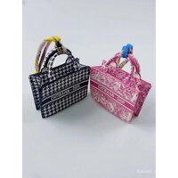 『Phiên bản thiết kế』 Túi tote mini mới, móc khóa dễ thương, túi nước hoa có móc xe