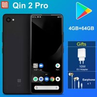 Phiên bản toàn cầu Qin 2 Pro Điện thoại toàn màn hình Mạng 4G có Wifi 5,05 Inch 2000mAh Andriod 9.0 SC9863A Octa Core Tính năng Qin 2pro