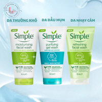 [PHIÊN BẢN UK] Sữa Rửa Mặt Simple Cao Cấp Chuyên Dùng Cho Da Siêu Nhạy Cảm HELENA VIERA 00001