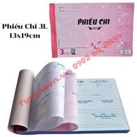 Phiếu Chi 3L 13x19cm