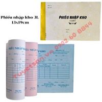 Phiếu nhập kho 3L 13x19cm