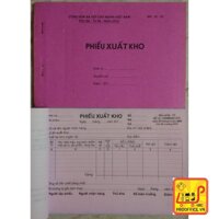 Phiếu xuất kho 2 liên A5