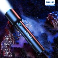 Philips 2024 Mới SFL1168 Đèn Pin Di Động Sạc 4 Chế Độ Đa Chức Năng Di Động Sáng Đèn Pin Cho Cắm Trại Tự Vệ SFL1168