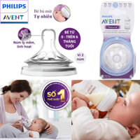 Philips Avent núm ty / núm vú mô phỏng tự nhiên SCF651/23 SCF652/23 SCF653/23 SCF654/23 SCF656/23