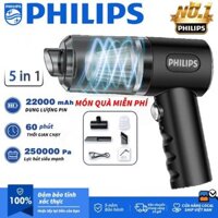 PHILIPS Máy Hút Bụi Cầm Tay Không Dây 998000Pa 5 chế độ Ô Tô Hộ Gia Đình Cao Cấp Cầm Tay Hút Mạnh Xe Hơ
