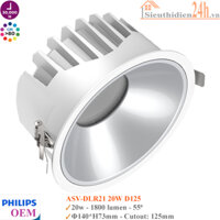 [PHILIPS OEM] ĐÈN LED ÂM TRẦN CHIP COB CHÍNH HÃNG PHILIPS,CÔNG SUẤT CAO 20W,30W,40W CRI>90  GÓC CHIẾU 55 ĐỘ