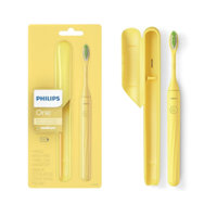 PHILIPS One by Sonicare Battery Toothbrush, Mango Yellow, HY1100/02