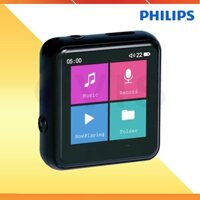 Philips SA2301 - Máy Nghe Nhạc, Ghi Âm, Màn Hình Cảm Ứng, Kiểu Dáng Thể Thao (8Gb)