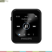 Philips SA6116 MP3 - Máy Nghe Nhạc Thể Thao, Bluetooth 5.0, Màn Hình Cảm Ứng, Lặp Đoạn A-B.