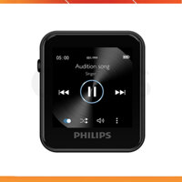 Philips SA6116MP3 - Máy Nghe Nhạc Thể Thao, Bluetooth 5.0, Màn Hình Cảm Ứng, Lặp Đoạn A-B (16GB)