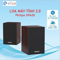 Philips SPA20 - Loa Bluetooth Để Bàn ( Nhỏ Gọn - Thùng Gỗ - Công Suất 7W)