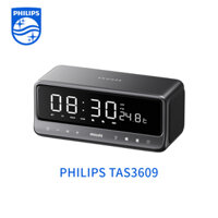 Philips TAS3609 Loa Bluetooth – 10W Stereo, Đồng Hồ Báo Thức, Cảm Ứng Thông Minh, Đèn Ngủ, Hiện Đại