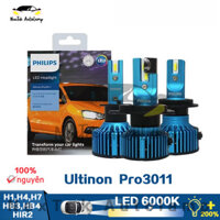 Philips Ultinon Pro3011 H1 H4 H7 HB3 HB4 HIR2 LED 12V 24V 20W 6000K Đèn pha xe sáng trắng Đèn gốc