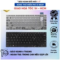 PHÍM ASUS X407 (ZIN) CAO CẤP TƯƠNG THÍCH:Vivobook A407 A407M A407U X407 X407M X407U