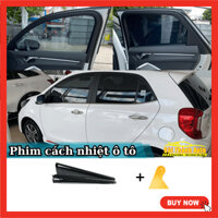 Phim cách nhiệt 3M dán kính ô tô (cắt theo xe), Film cách nhiệt dán kính ô tô chống nắng, decal 3m