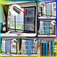 Phim Cách Nhiệt Cửa Kính - Giấy Dán Kính Nhìn 1 Chiều Có Mặt Gương, Dễ Thi Công