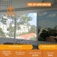 Phim cách nhiệt cửa kính chống nắng bảo vệ da 99%, chống nhìn trộm loại cao cấp VTECH FILM