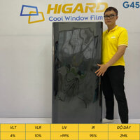 Phim cách nhiệt cửa sổ chống nắng, phim dán kính chống tia UV, cản sáng G45 khổ 1m52
