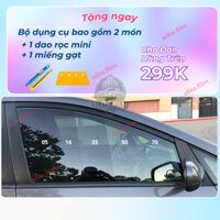 Phim cách nhiệt, giấy dán kính sườn, hậu ô tô cao cấp theo xe chống nắng cực cao - cắt đủ kích thước