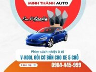 Phim cách nhiệt Vkool Gói Cơ Bản cho xe 5 chỗ