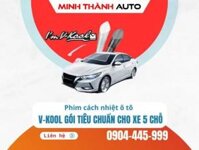 Phim cách nhiệt Vkool Gói Tiêu Chuẩn cho xe 5 chỗ