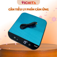 [Phím Cảm Ứng Cao Cấp] - Cân Tiểu Ly Nhà Bếp Cao Cấp - Cân Điện Tử Chống Nước QUA 3KG - 5KG -  Độ Chính Xác Cao