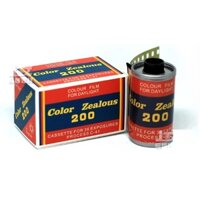 Phim chụp ảnh màu COLOR ZEALOUS CZ200 36exp Date 11/2027 film 35mm tráng C41