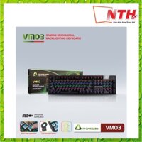 Phím Cơ VSP VM03 Đen Chuyên Gaming- Phím Cơ Gaming, 21 Chế độ LED