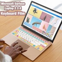 Phim Dán Bảo Vệ Bàn Phím Laptop Microsoft Surface Laptop 4 Laptop Book 3 Họa Tiết Hoạt Hình Sáng Tạo