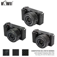 Phim dán Kiwifotos bảo vệ ống kính máy ảnh 3M KIWI ZV-E10 chống trầy xước chuyên dụng cho Sony ZV-E10+16-50mm