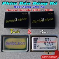 Phim Dán Màn Hình LCD Đồng Hồ Báo Xắng Xe Nozza Grande Phim Đã Được Cân Chỉnh Sẵn Theo Xe