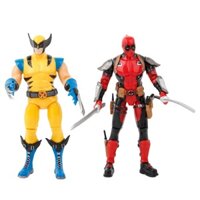 Phim Deadpool 3 Nhân Vật Hành Động Deadpool & Wolverine Siêu Anh Hùng Di Chuyển Khớp Mô Hình Búp Bê Đồ Chơi Trẻ Em Quà Tặng