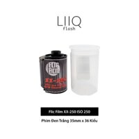 Phim Flic Film XX-250 ISO 250, Đen Trắng B&W, 135/35mm x 36 Kiểu, In Date Cho Máy Chụp Ảnh Film - LIIQ Flash