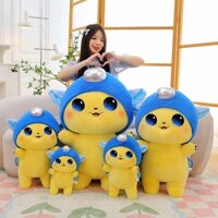 Phim hoạt hình Búp bê dễ thương Người bay Pikachu Búp bê đồ chơi sang trọng Búp bê trẻ em