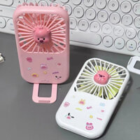 Phim hoạt hình dễ thương loopy nhỏ Hải Ly usb mini Quạt sạc điện dễ thương cầm tay học sinh