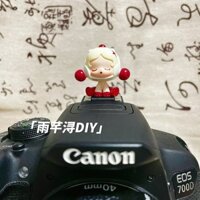 Phim hoạt hình Hot Shoe Cover Chính hãng Bubble Mart Dễ thương DIY Dust Cover Hot Shoe Cover cho Canon R62 / R50 / R7 / R8 / R10 / R5C