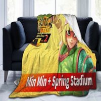 Phim hoạt hình Humble Store Super Smash Bros Ultimate Challenger Pack 6 Cái mền Bọn trẻ 125x100cm Người lớn 150x125 and 200x405 New Blanket