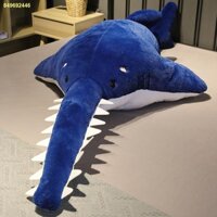 ♞❐□Phim hoạt hình Saw Shark Doll Đồ chơi sang trọng Búp bê cá mập lớn Rag Doll