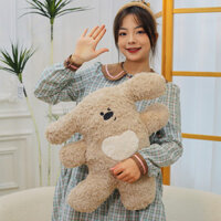 Phim hoạt hình vui vẻ kẹo Con Chó Nhỏ gối ôm Búp bê đồ chơi sang trọng đệm mềm Cặp đôi búp bê cô gái quà tặng sinh nhật