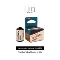 Phim Lomography Fantome Kino ISO 8, Đen Trắng B&W, 135/35mm x 36 Kiểu, Out Date Nhẹ Cho Máy Chụp Ảnh Film - LIIQ Flash