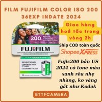Phim Máy Ảnh Fuji C200 BẢN MỚI Fujifilm C200 Date 2024 Film 135 Film 35mm