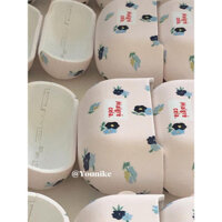 Phim nhập khẩu Hàn Quốc Phong cách Pháp In hoa tươi Thích hợp cho airpod1 / 2 Vỏ bảo vệ tai nghe Bluetooth không dây Apple airpod pro2 / 3 Vỏ bảo vệ cứng