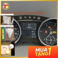 phim phân cực dùng để dán Đồng Hồ Taplo Mercedes W164 GL450 GL550 ML350 R350 - film đa năng, phim phan cuc, phim dán màn