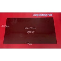 Phim Phân Cực - Phim Dán Màn Hình Mặt Ngoài 32inch 0 Độ Cho Tivi,Monitor và Nhiều Loại Khác