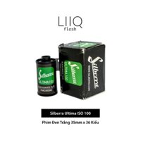 Phim Silberra Ultima ISO 100, Đen Trắng B&W, 135/35mm x 36 Kiểu, Out Date Nhẹ Cho Máy Chụp Ảnh Film - LIIQ Flash