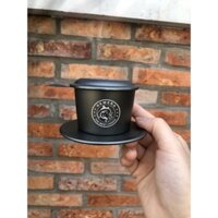 Phin cà phê nhôm cao cấp Hemera (Màu Xám)