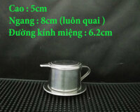 PHIN CAFE INOX QUAI CẦM 30G